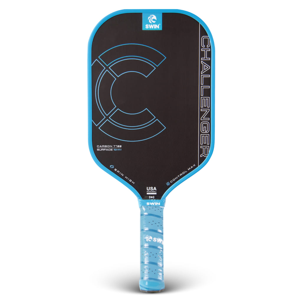 Swin Racket Vợt Pickleball Swin Challenger 16mm Xanh Nước Biển – Giá Tốt