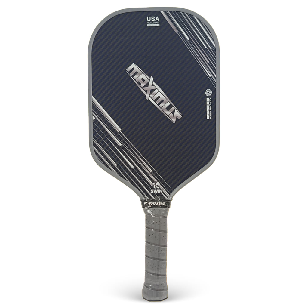 Swin Racket Vợt Pickleball Swin Maximus Carbon Kevlar Xám Bạc – Giá Tốt