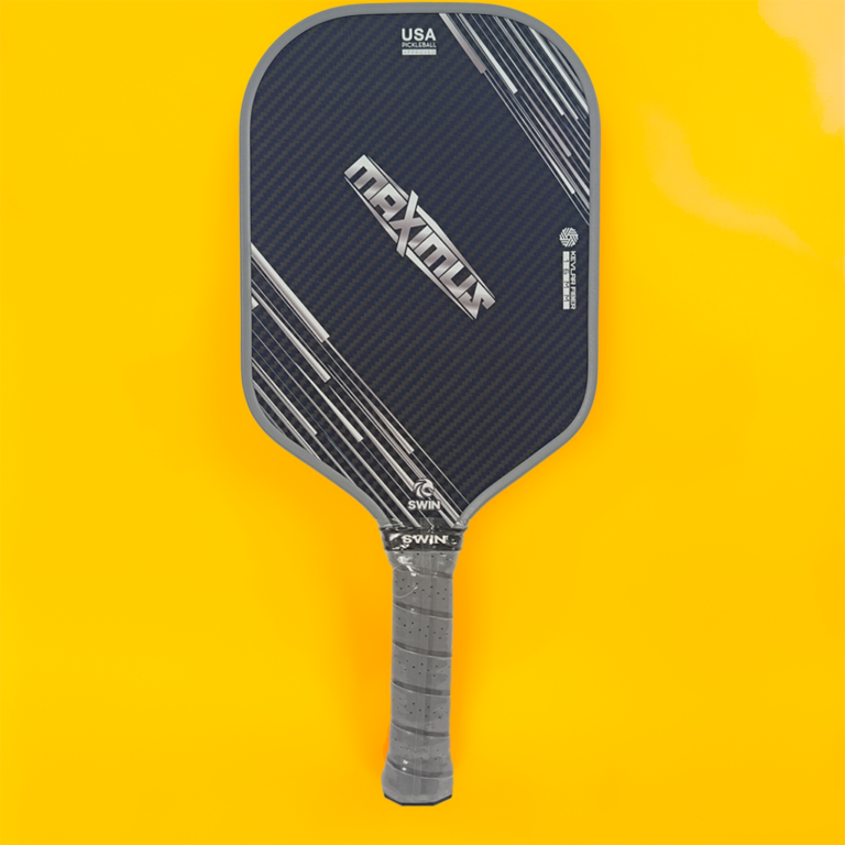 Swin Racket Vợt Pickleball Swin Maximus Carbon Kevlar Xám Bạc – Giá Tốt