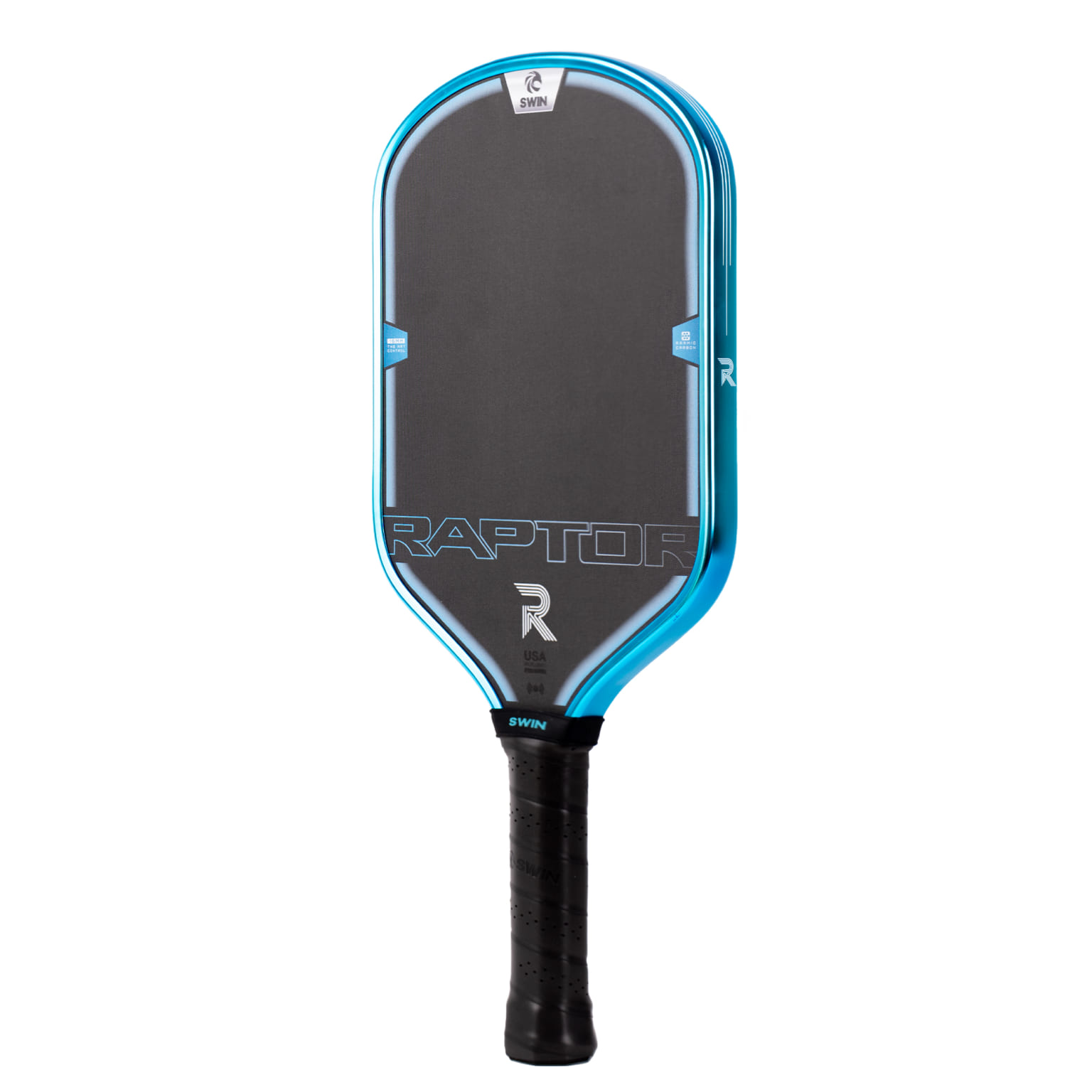 Swin Racket Vợt Pickleball Swin Raptor Xanh – Carbon T800, Control Attack